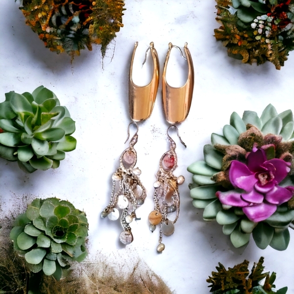 Gorgeous vintage earrings bundle lot - Picture 1 of 1